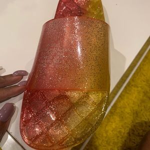 Womens size 10 jelly sandals